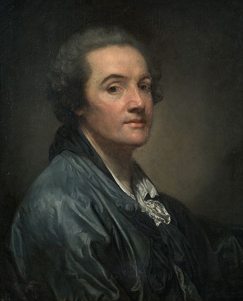 PORTRAIT DU PEINTRE GREUZE PAR LUI-MÊME